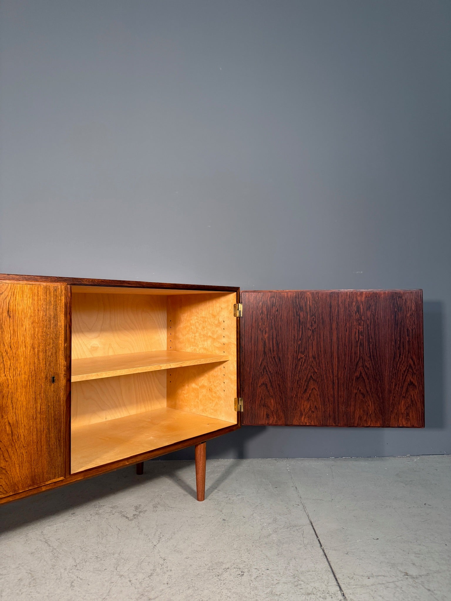 Sideboard in palissandro di Poul Hundevad