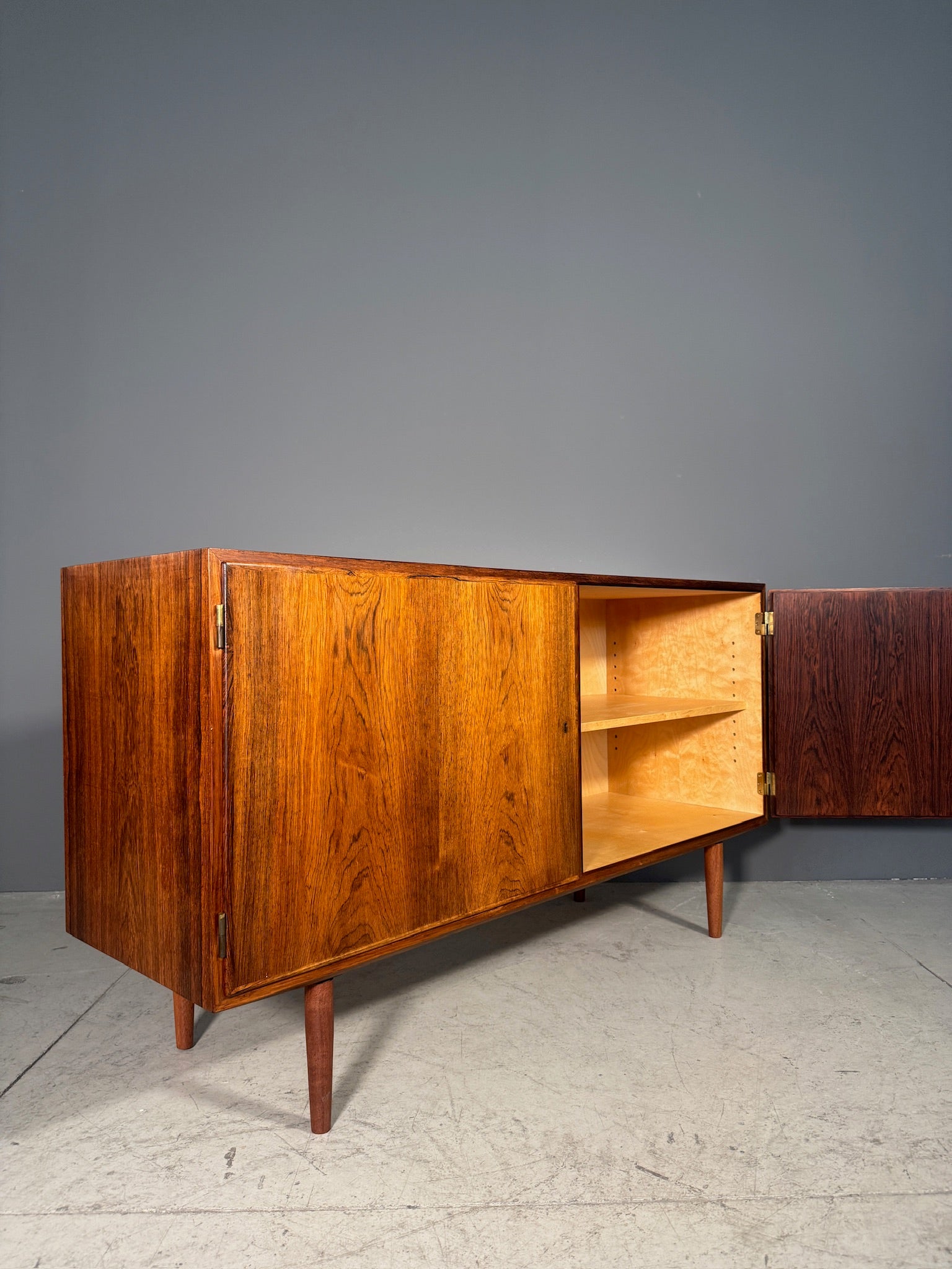 Sideboard in palissandro di Poul Hundevad