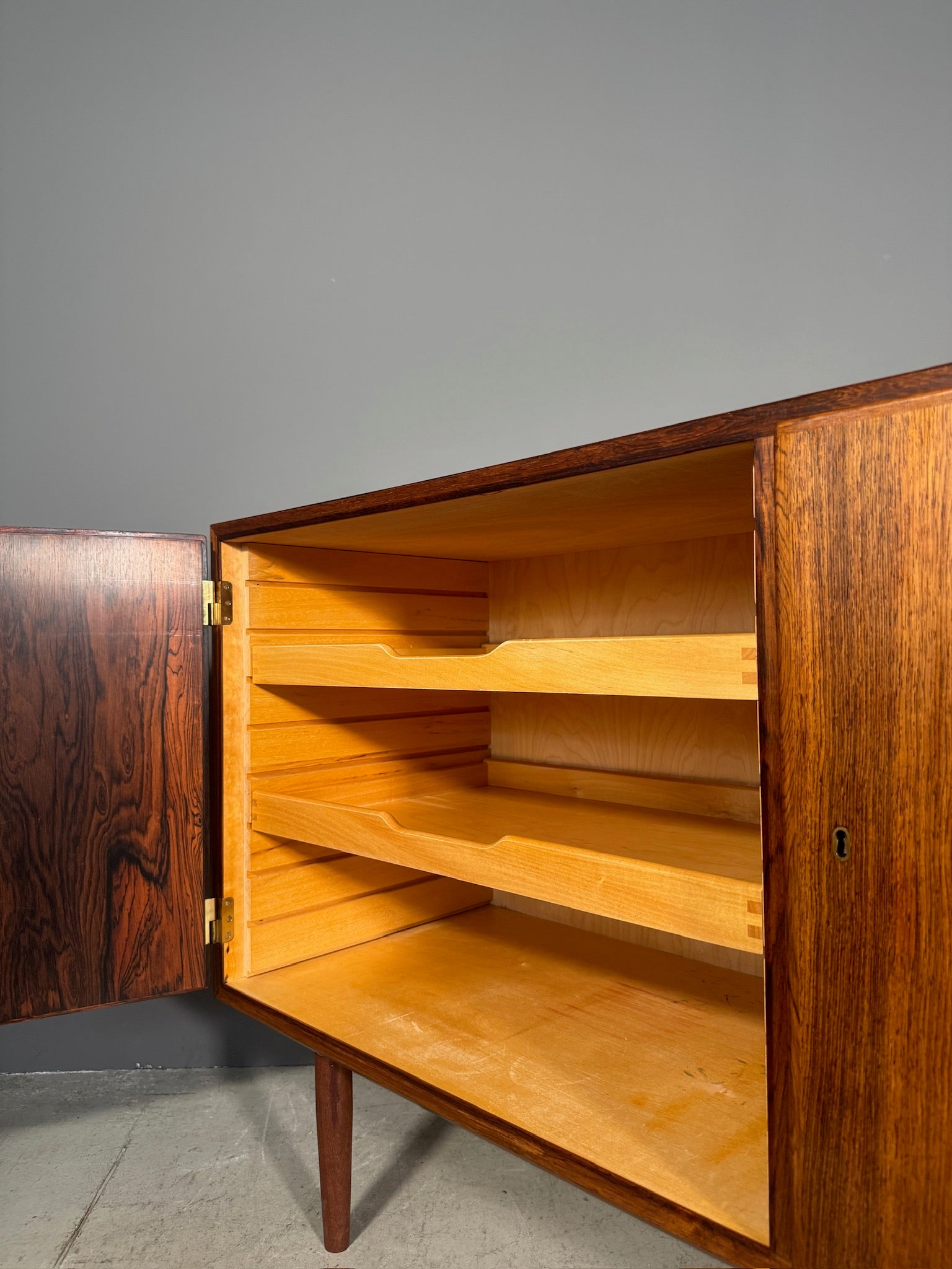 Sideboard in palissandro di Poul Hundevad