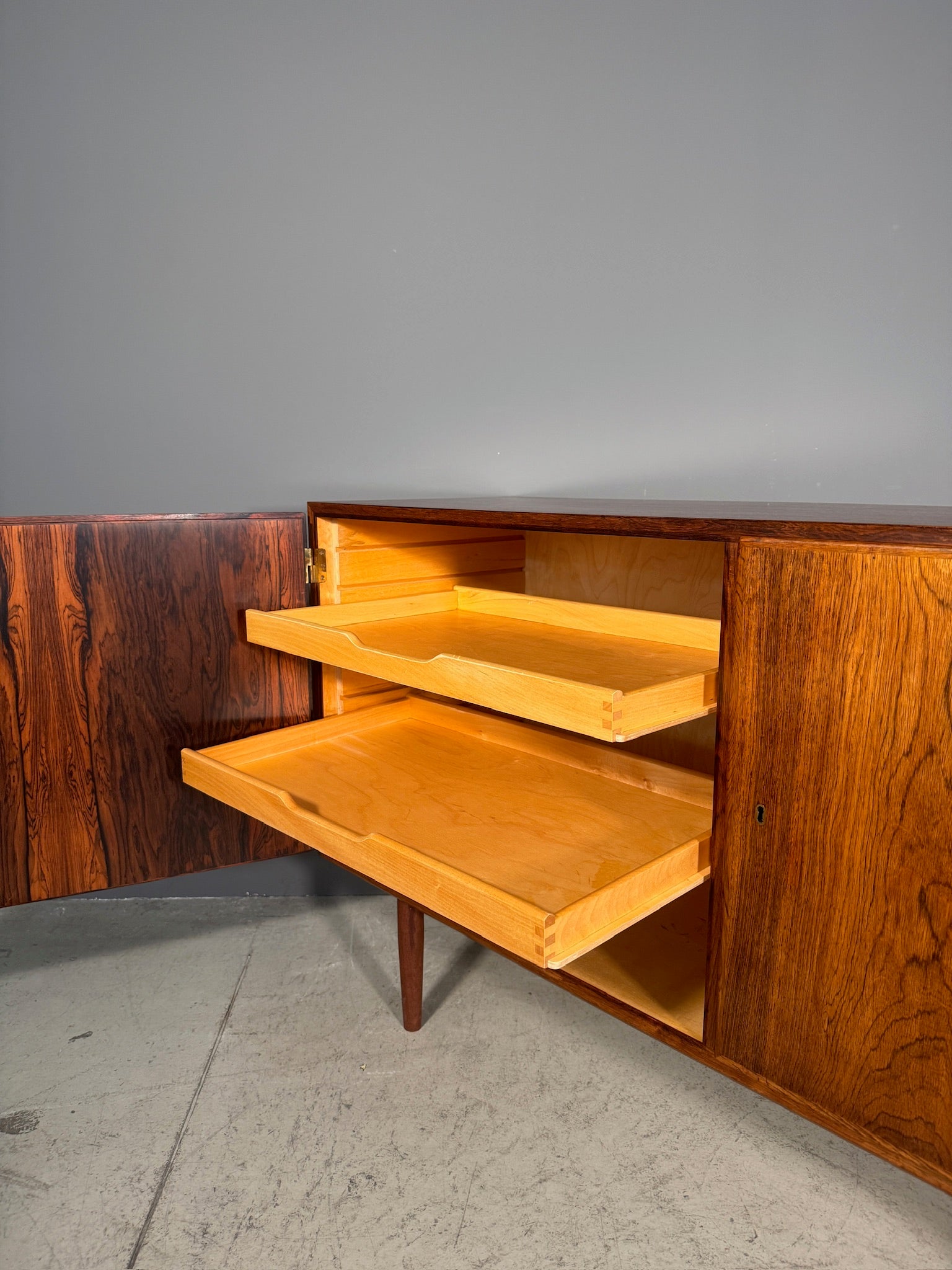 Sideboard in palissandro di Poul Hundevad