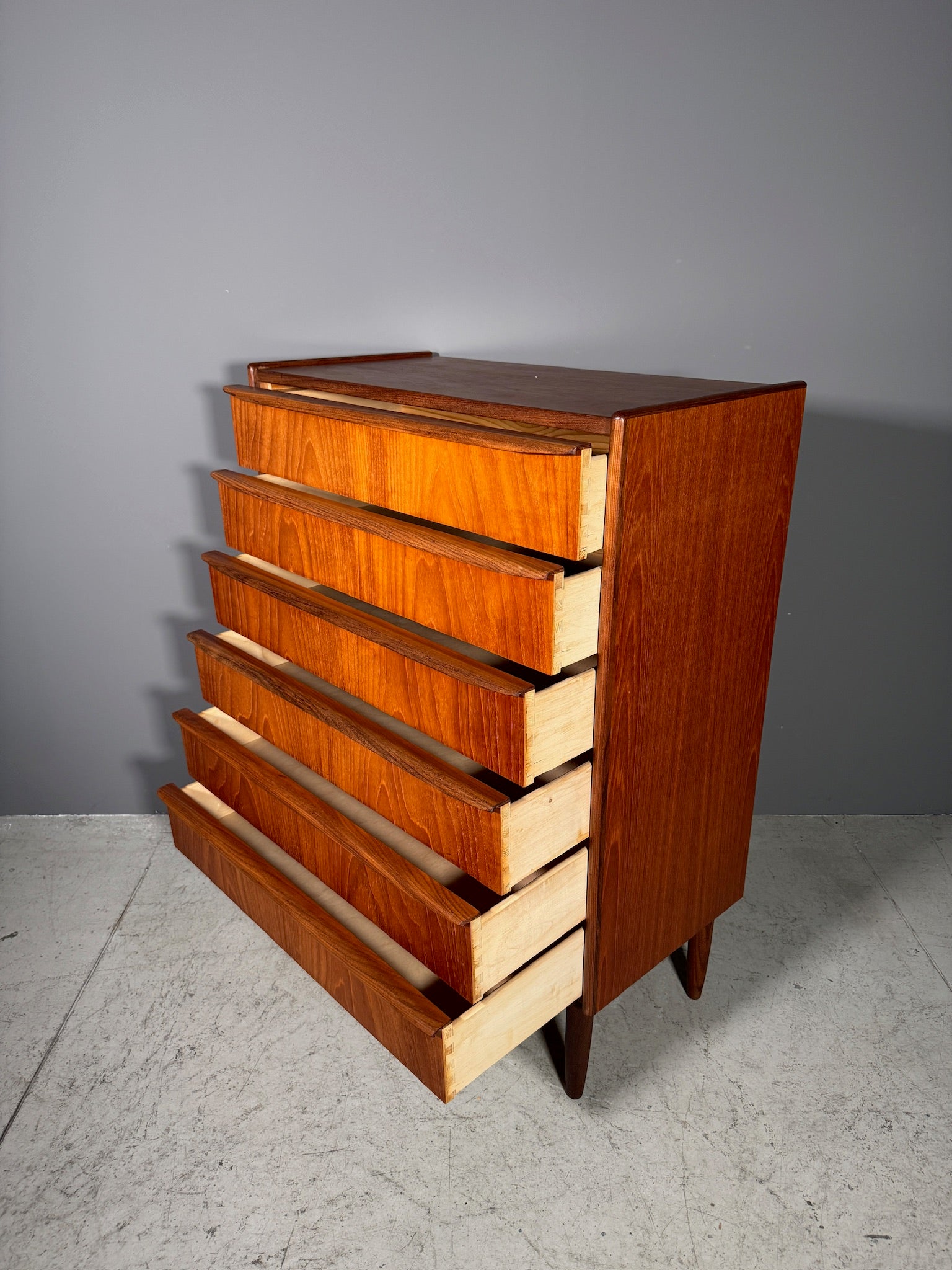 Cassettiera danese anni 60