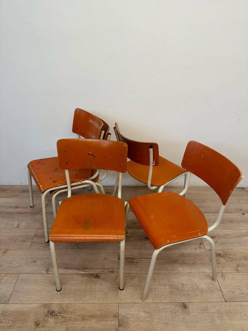 Sedia da scuola vintage
