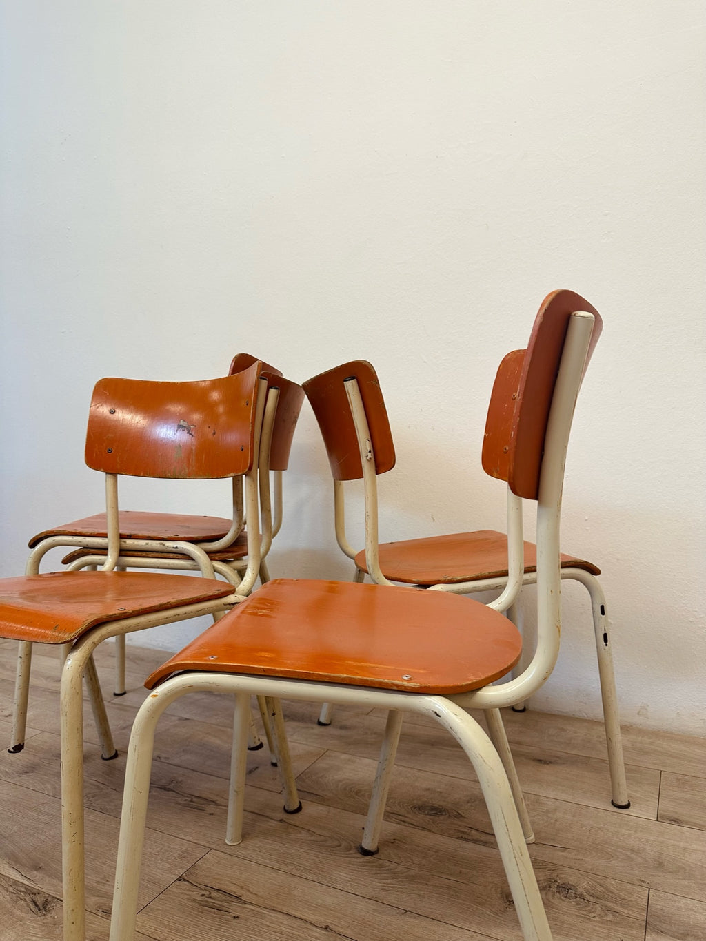 Sedia da scuola vintage