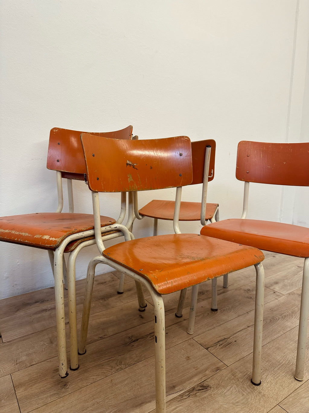 Sedia da scuola vintage