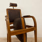 Sedia da barbiere vintage