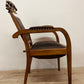 Sedia da barbiere vintage