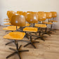 Sedia da scuola girevole anni 70